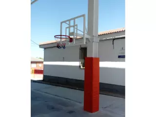 JGO CANASTA MINIBASKET FIJA A VIGA VUELO 1 MT