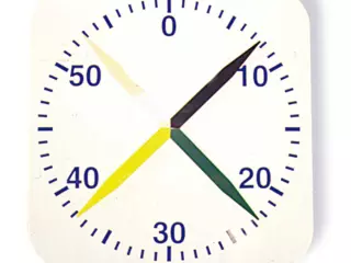CRONÓMETRO DE PISCINA 80x80cm 4 AGUJAS