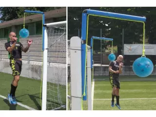 APOYO PARA EL ENTRENAMIENTO DE LANZAMIENTOS DE CABEZA FUTBOL