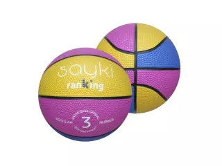 Balón Baloncesto SAYKI Multicolor - Talla 3
