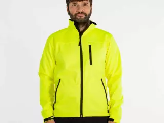 SOFTSHELL JACKET SOFTEE REGIS HOMBRE - AMARILLO FLUOR, S
