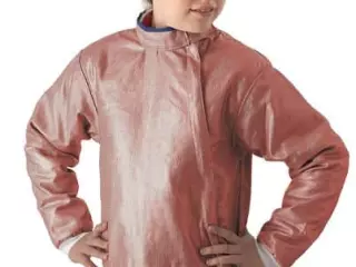 Chaqueta eléctrica sable niño Inox Rojo ESGRIMA