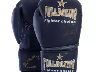 PAR DE GUANTES BOXEO FULLBOXING PIEL NATURAL CICLÓN