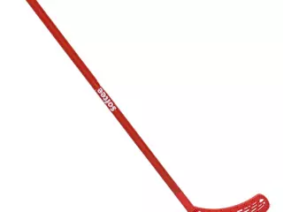 STICK HOCKEY/FLOORBALL MANGO REDONDO - 95CM, ROJO