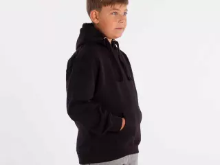SUDADERA SOFTEE KELVIN INFANTIL - 6 AÑOS, NEGRO