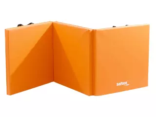 COLCHONETA PLEGABLE 180X60X4 CM SOFTEE PREGUNTAR STOCK - NARANJA