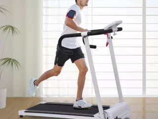 Cinta de Correr Plegable y Eléctrica de 500W para Fitness 1-10Km/h con Pantalla LCD y Carga Máx. 110kg,PREGUNTAR STOCK