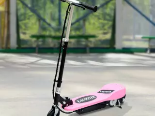 Patinete Eléctrico Plegable tipo Scooter con Manillar Ajustable - Color Rosa - 81.5x37x96cm