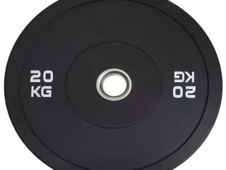 #Disco olímpico bumper de halterofilia 5 a 25 kg