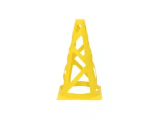 CONO 23 CM FLEXIBLE - 23CM, AMARILLO