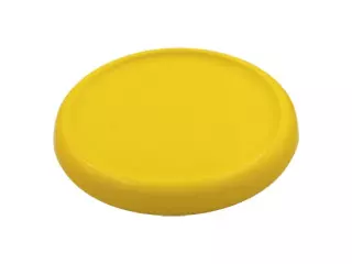 DISCO VOLADOR DE FOAM - AMARILLO, 21CM