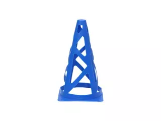 CONO 23 CM FLEXIBLE - 23CM, AZUL