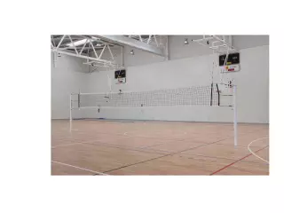 Juego postes de voleibol aluminio competición