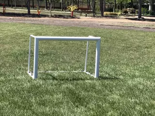 Juego mini porterías entrenamiento aluminio 1.5 x 1.0 m.