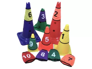 FUNDA NUMERADA PARA CONOS. SET 10 UDS.