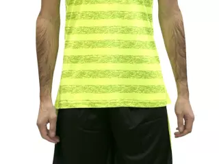 SET SOFTEE LEADER INFANTIL - AMARILLO FLUOR/NEGRO, 6 AÑOS