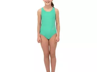 BAÑADOR SQUBA TRAINING NIÑA - 8 AÑOS, AZUL AGUAMARINA