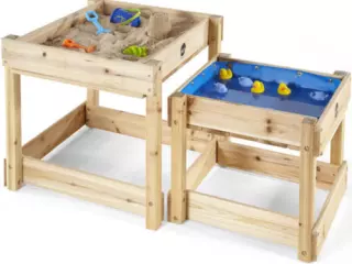 Set 2 mesas de madera para agua y arena ARENERO