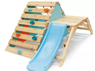 Mi primer centro de juego de Madera TOBOGAN