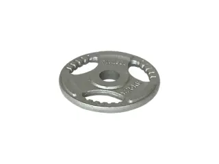 DISCO HIERRO CON AGARRE - GRIS, 15 KG DE 30MM