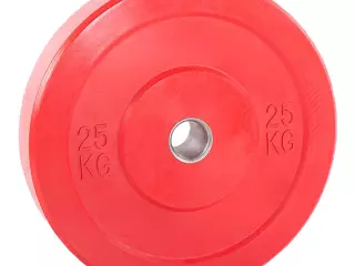 DISCO BUMPER - 25 KG, ROJO,OLIMPICO