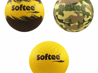 PELOTA CAUCHO SOFTEE - 240 MM, AMARILLO