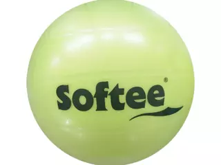 PELOTA SOFTEE PVC VOLEY - AMARILLO FLUOR, 27CM