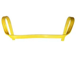 VALLA FLEXIBLE SOFTEE FLEX - 30CM, AMARILLO