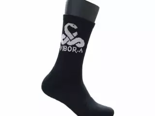 CALCETINES VIBOR-A MEDIA CAÑA PREMIUM - 39-42, NEGRO