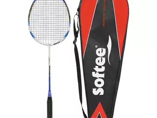 RAQUETA BADMINTON SOFTEE '10K' AZUL/BLANCO