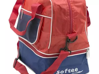 BOLSA ZAPATILLERO SOFTEE MINITEAM  - MEDIANA, ROJO/MARINO