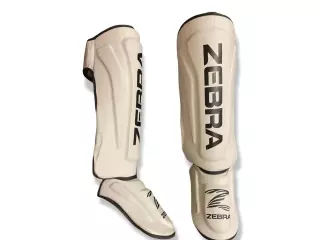 ESPINILLERA ZEBRA PRO BLANCA