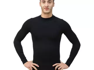 CAMISETA TÉRMICA SOFTEE BUBBLE INFANTIL - NEGRO, 8/10
