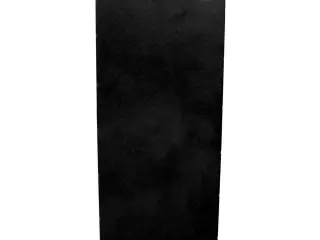 COLCHONETA AERÓBIC CON OLLADOS NEGRA 120 x 50 x 1,4 cm.