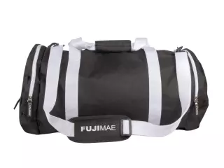 Bolsa Deporte Tubular. Negro/verde. 60x30x30cm