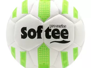 BALON FUTBOL HIBRIDO SOFTEE MAX - BLANCO/VERDE FLUOR, FUTBOL11