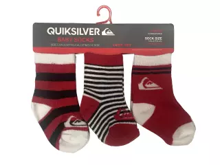 PACK 3 CALCETINES BEBÉ QUICKSILVER INSIDE BASIC 7B515Z