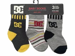 PACK 3 CALCETINES BEBÉ DC STRIPE CREW 83726T