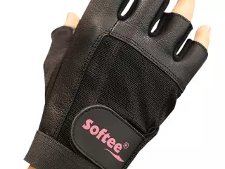 PAR DE GUANTES FITNESS SOFTEE CX4 - L, NEGRO#