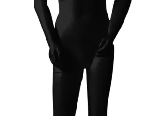 MANIQUI INFANTIL CUERPO ENTERO  NEGRO