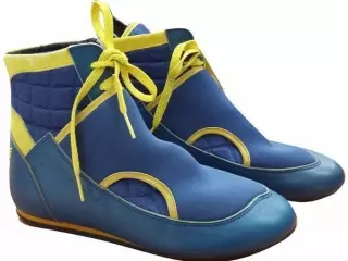 BOTÍN AZUL-AMARILLO BOXEO