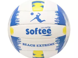 BALON VOLEY SOFTEE BEACH EXTREME - VOLEY PLAYA, BLANCO/AZUL#