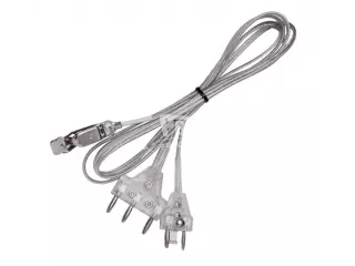 Pasante florete/sable PBT FIE Transparente ESGRIMA