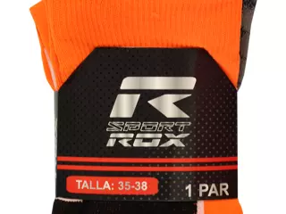 CALCETIN ROX R-RUNNING - 39-42, NARANJA FLUOR