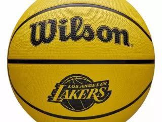 BALÓN BALONCESTO WILSON NBA TEAM SOLID LAKERS TALLA 5