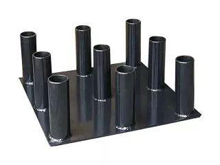 SOPORTE VERTICAL BARRAS  30MM