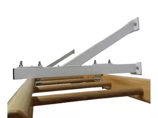 Soporte fijo a pared para escalera Doman School. Juego 2 uds.HORIZONTAL BRAQUIACION