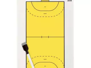 Pizarra táctica reversible PLAY 34x23 - Balonmano/F.Sala