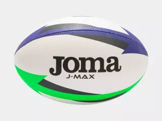 Balón rugby J-Max blanco verde/BLANCO AMARILLO TALLA 4/3
