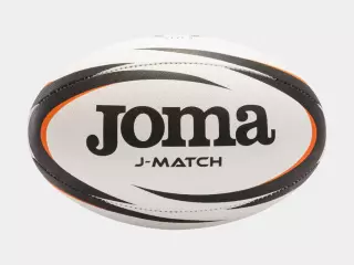 Balón rugby J-Match blanco negro TALLA 5